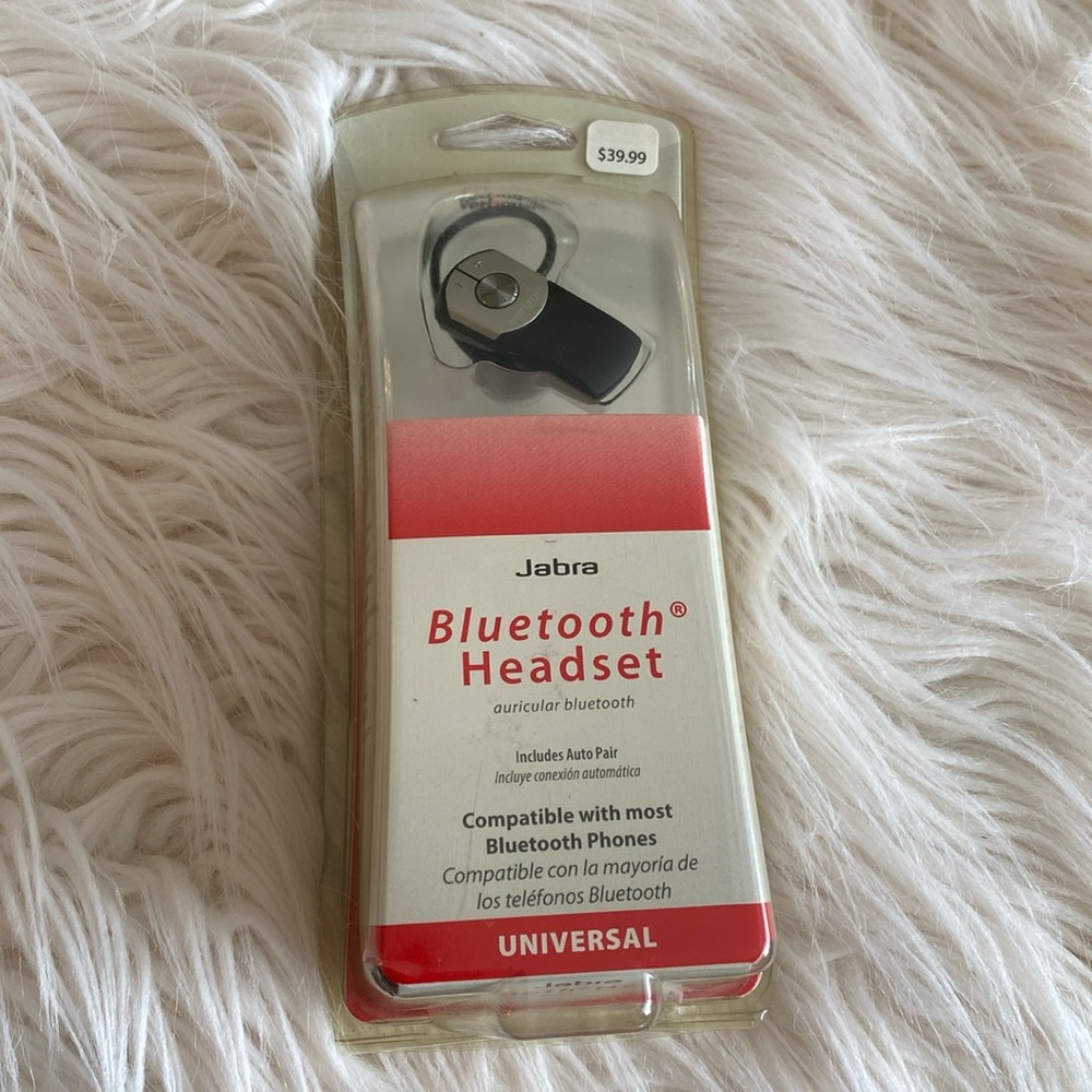 New JABRA Bluetooth headset